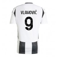 Dres Juventus Dusan Vlahovic #9 Domaci 2024-25 Kratak Rukav